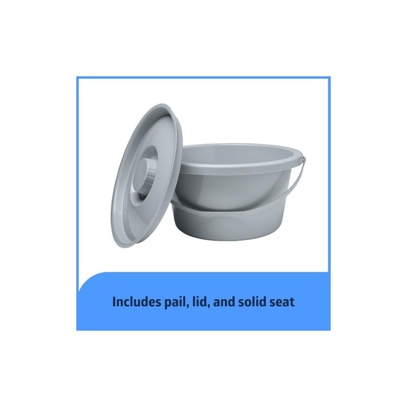 Dr. Dunley Bariatric Drop-Arm Commode – Heavy-Duty Steel Toilet Chair