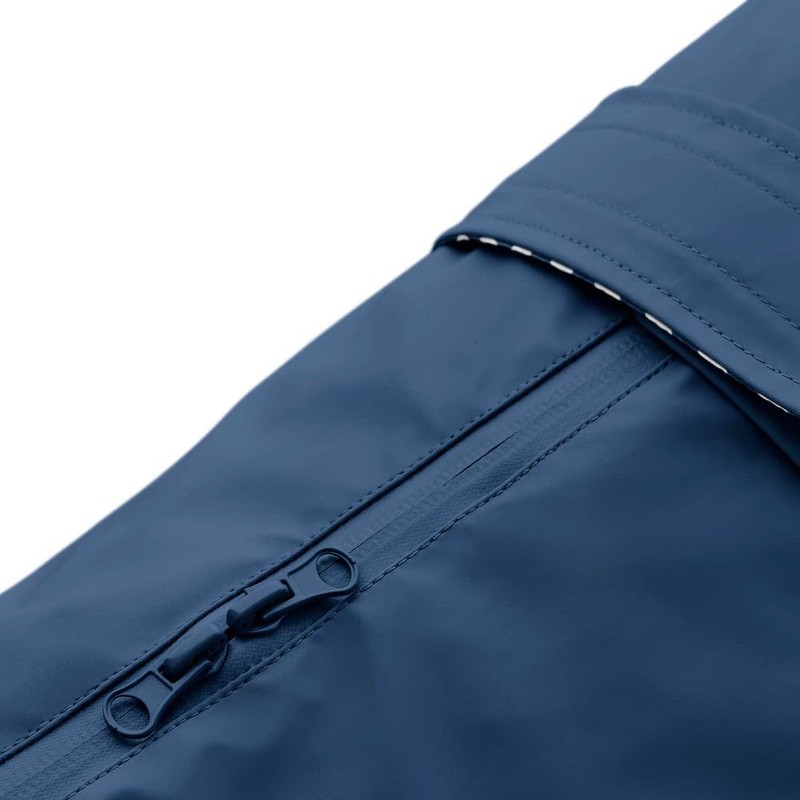 HUNTER Milford Dog Raincoat with Harness and Collar Opening, 35,