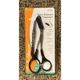 Sally Hansen Lot OF 3 Sally Hansen Brow Scissors & Tweezers Complete Brow Care