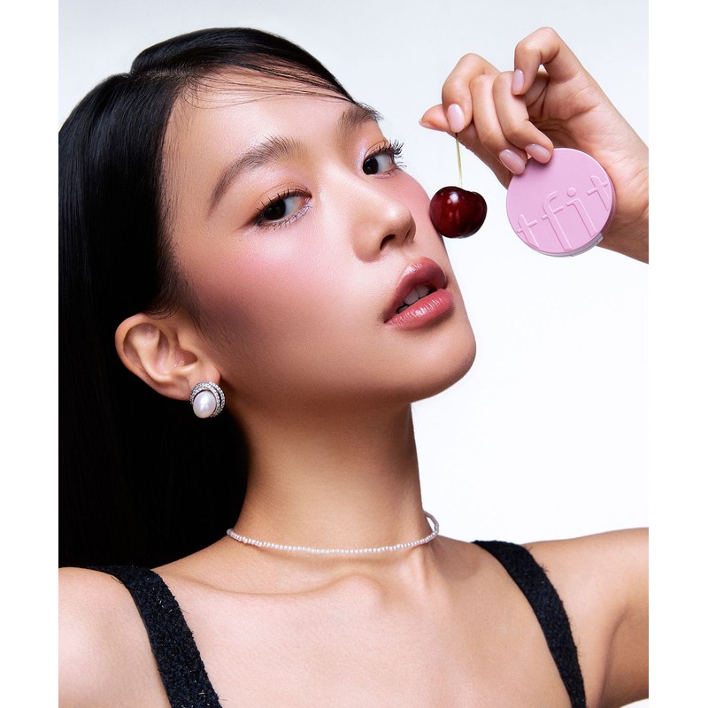 Tfit Tifit [2PACK] Fluffy Velvet Cushion Blush 4g 7colors