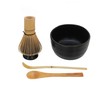 BambooMN Brand - Matcha Bowl Set (Includes Bowl, Rest,Tea Whisk,