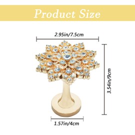 2Pcs Vintage Wall Hook Window Drapery Medallion Holdbacks, MfhdgXAvs Curtain Tiebacks, Wall Hook, Tassel Holder (B)