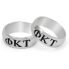 Phi Kappa Tau Fraternity Sterling Silver Men's Ring with Enamel