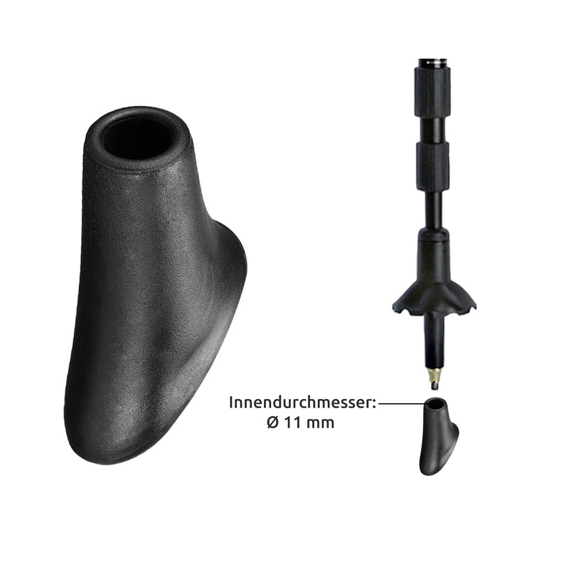 Pack of 10 Walking Poles Rubber Buffer Replacement Parts 11