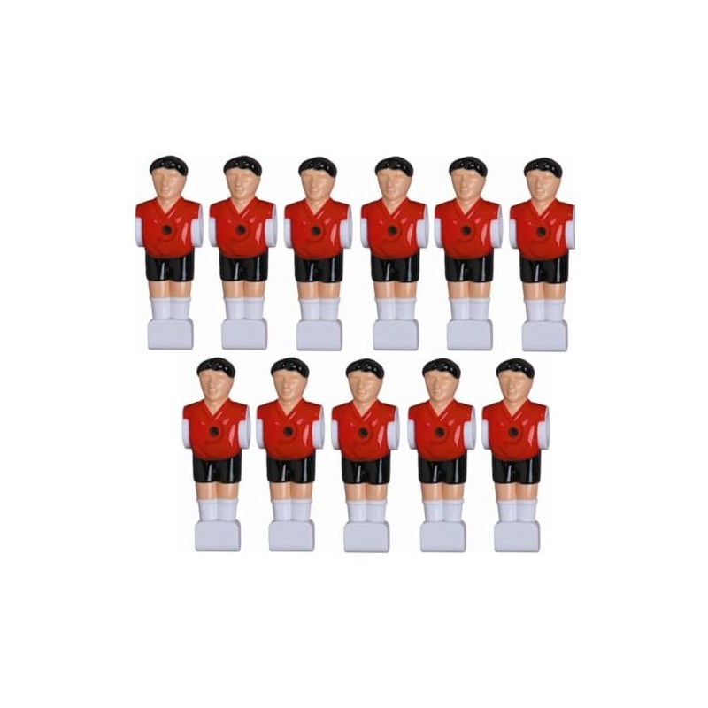 1a-sports Charlsten 11 Football Figures for 16 mm Bars Including