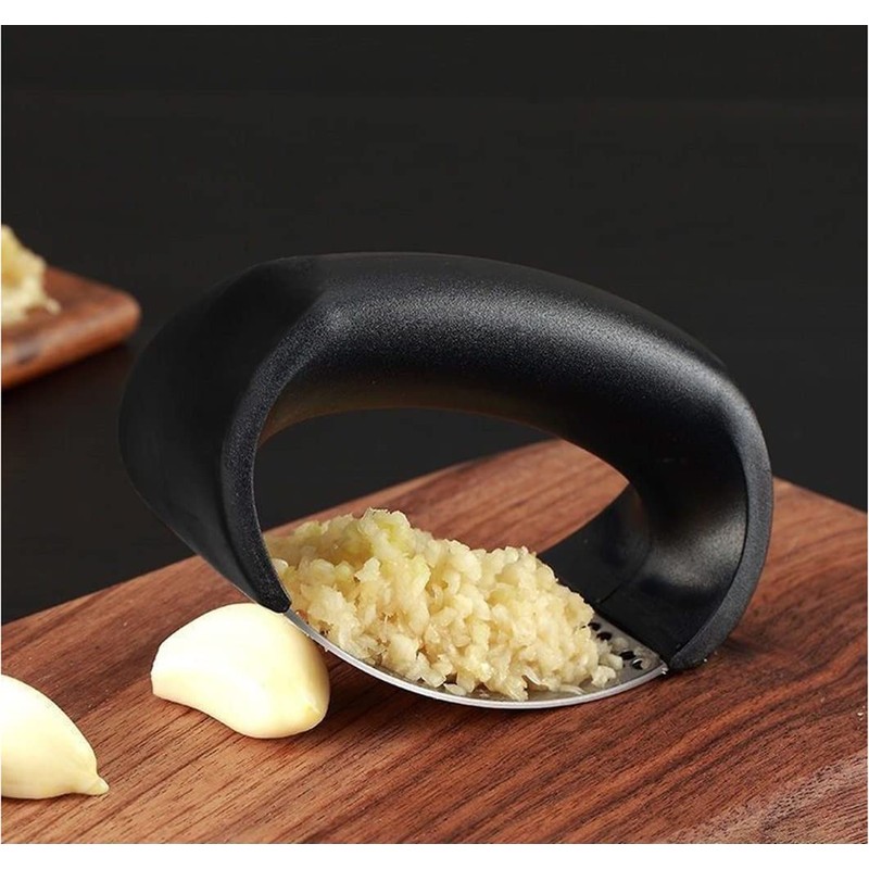 Garlic Press Rocker，Garlic Press Garlic Crusher Kitchen Garlic Rocker 304