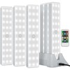 Racokky Under Cabinet Lights with Charging Station, 6 Pcs Rechargeable