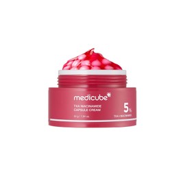 medicube TXA+Niacinamide Capsule Cream como el siguiente paso para el cuidado después de las manchas | Ultimate Dual Radiance Moisturizer|Tono de piel desigual, textura, hidratación|Ácido tranexámico