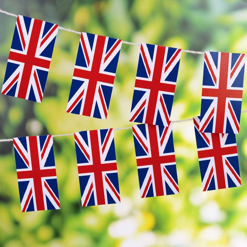 Costume and Party Store 10M Union Jack Rectangle Bunting Party