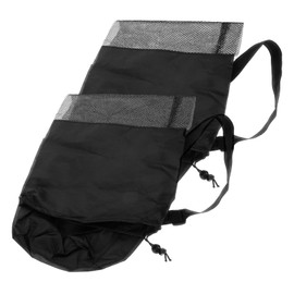 BESPORTBLE Yoga Mat Tote Bag 2 Pack Storage Organizer Mesh Exercise Bag Oxford Yoga Mat Holder Shoulder