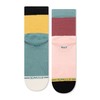 STANCE BLOCKED QTR Socks A356A23BLO MUL, Nothing