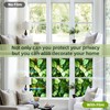 BSFHH Window Privacy Film Static Cling Stained Glass Design Sun