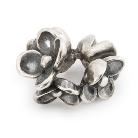 Trollbeads Spring Collection Blooming Connections 2024 Silver Beads, Sterling Silver, No Gemstone