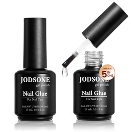 JODSONE 2PCS 15ML Nail Glue Gel