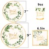 Bridal Shower Decorations Green Theme Wedding Shower Plates and Napkins