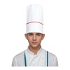 Hyzrz White Tall Chef Hat Adult Adjustable Kitchen BBQ Grill