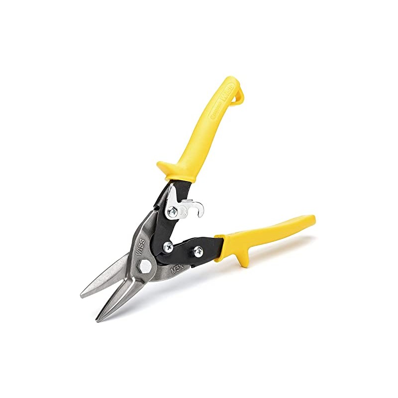 Crescent Wiss 9-3/4 Inch MetalMaster Compound Action Snips - Straight,