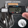 Bicycle Lock with Combination Code, High Security 5 Digit Code