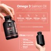 Life Omega Aceite Puro Salmón 100 Cápsulas 1000 Por Porción