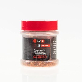 Pepper Joe’s Carolina Reaper Pepper Flakes – World’s Hottest Chili Pepper Flakes – 1/2oz Shaker Jar – Pure Crushed Hot Pepper Flakes for Spicy Cooking