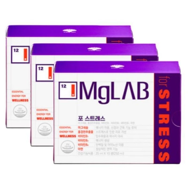 Magrap Magrap for Stress Liquid Magnesium 25ml x10 3ea /sj