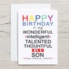 60 Second Makeover Limited Godfather Godson Relationship Perfect Greeting Card