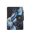 Anna by Anuschka Women Genuine Leather Purse Hand Painted Peace