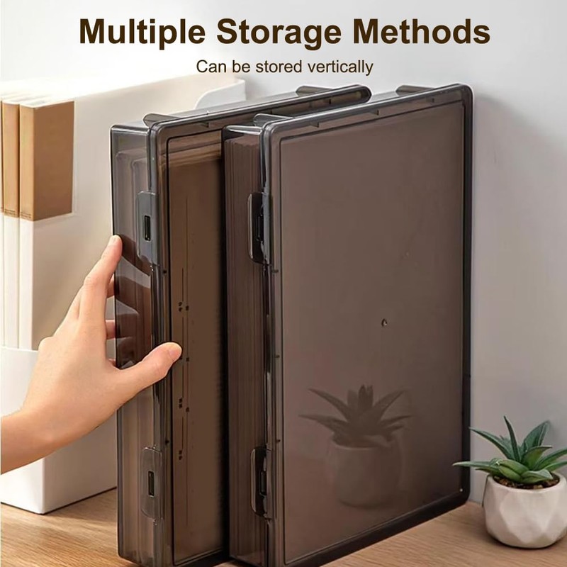 Storage Boxes, Versatile Storage Box with Lid, Transparent Boxes, Storage,