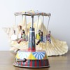 Freak Scene Tin Toy - Carousel with Music Box -