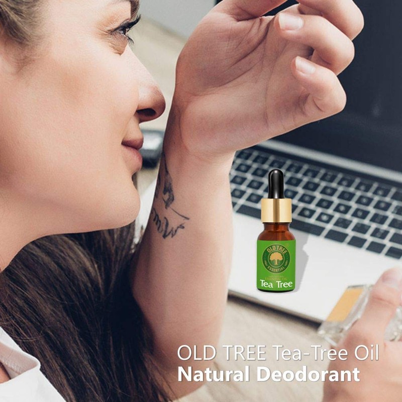 Old Tree Tea Tree Essential Oil for Skin, Hair and