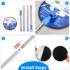 Pole Sander for Drywall,Manual Hand Radial Wall Sander with Extension