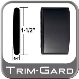 Trim Gard All Black 1 1/2" x 20'  Universal Trim-Gard Body Side Molding (CMV02-20)