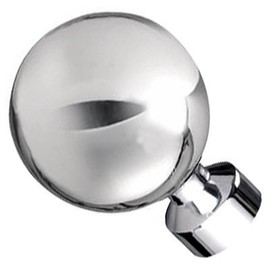 SPEEDY Poles Apart 28mm Sphere Curtain Pole Finials, Chrome, 2 Pack