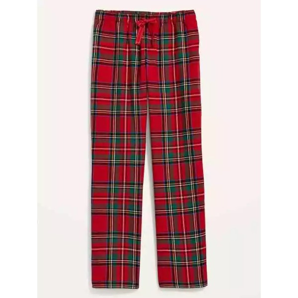 Old Navy NWT Size XL/Tall Festive Red Tartan Plaid Flannel