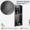 Qeke Stainless Steel Shower Niche 24" X 8", No Tile