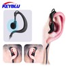 KEYBLU G Shape Earpiece with PTT Mic, 2 Pin Single