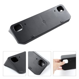 Voodonala for 4runner Front License Plate Mount Bracket Frame for Toyota 4runner 2010-2025+,Number Plate Holder Registration Plate Frame Exterior Accessories ABS Black