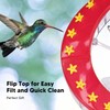 Hummingbirds Feeder Easy Clean Top Fill Plastic Helical Bird Feeder