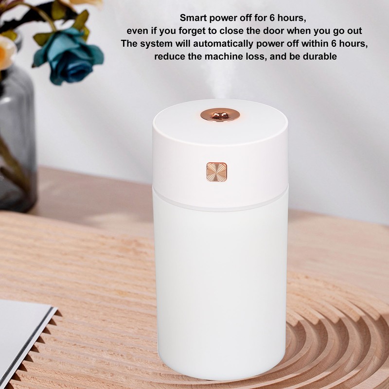 300ml Small Cool Mist Humidifier Portable Desktop Mini Humidifier with