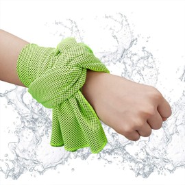 Cooling Towels Quick Drying Towel Super Cool Feeling That Cold 8 Colors Are Available Sports Towel Exercise Towel, Heat and Heat Protection Perfect For Travel , grey