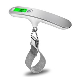 Digital Luggage Scales Analogue for Travel Suitcase Kitchen Fishing 50 kg / 110 lb Hanging Scales Digital Scales Fish Scales