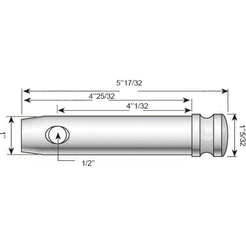 S.69 Top Link Pin - Standard (Fits CAT. 2), (