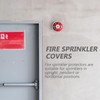 Fire Sprinkler Head Guard Cover, 7" x 2.6" Round Fire