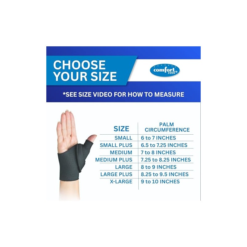 Comfort Cool NC79494 Pulgar CMC Abduction Izquierda, S