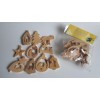 10 Olive Wood Christmas Ornaments from Bethlehem