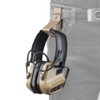 Bifrost Gear MOLLE/Belt Hanger for Tactical Hearing Protection Earmuffs (Tan)