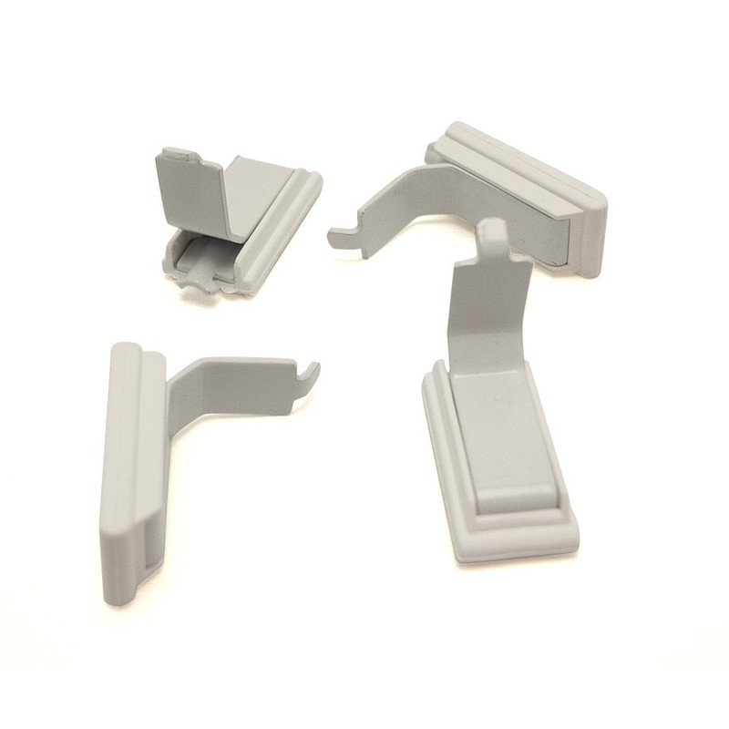 Waki Sangyo WLS-112W Fitted Shelf Bracket, Storage, Wall, Interior, Set