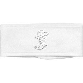 'Star Cowboy Boots & Hat' Beauty Head Band/Hair Band (HB00037153)
