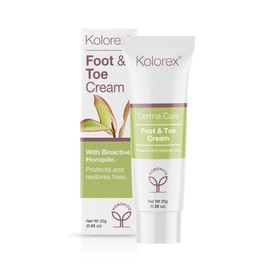 Kolorex® Foot & Toe Care Cream (25g), Remedy for Athlete's Foot, Natural ingredients, Effectively rebalance yeast, Hygienic best
