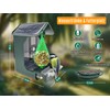 Berger & Schröter Bird Feeder with 1080P Camera, Solar Water
